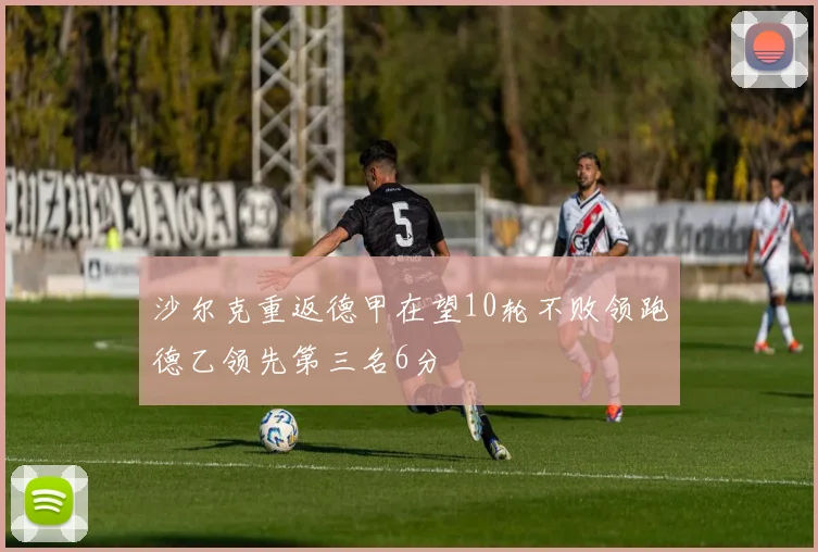 沙尔克重返德甲在望10轮不败领跑德乙领先第三名6分