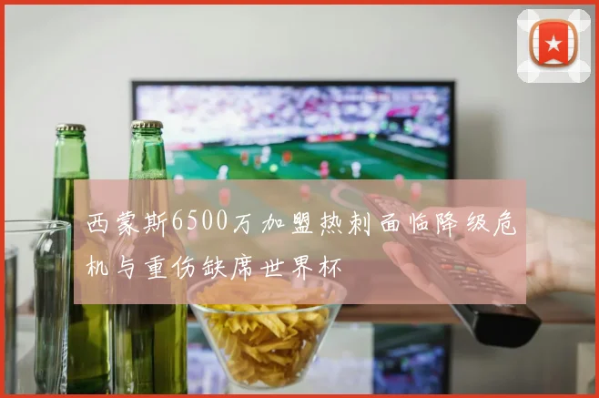 西蒙斯6500万加盟热刺面临降级危机与重伤缺席世界杯