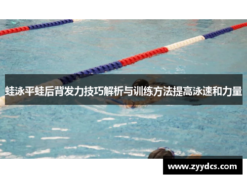 蛙泳平蛙后背发力技巧解析与训练方法提高泳速和力量