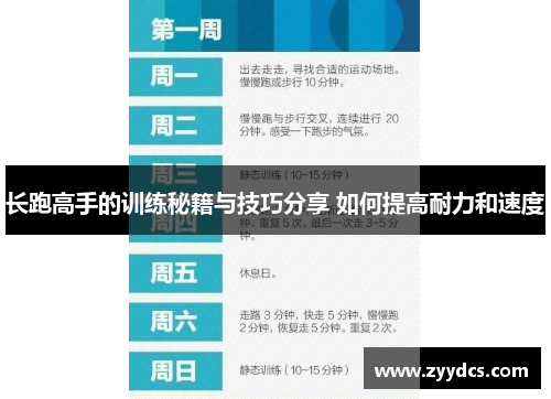 长跑高手的训练秘籍与技巧分享 如何提高耐力和速度